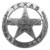Replika Odznak Texas Ranger 
