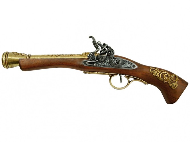 Replika mušketa 18. storočia, mosaz