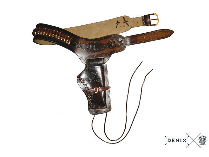 Replika western opasok s puzdrom na revolver