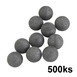 Guličky T4E 50 Steel Rubber Ball 50x 10ks Výhodné balenie