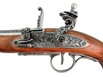 Replika Mušketová Pistole 18.storočie, nikl pre laváky