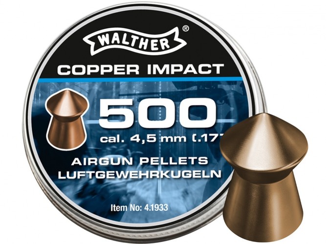 Diabolo Walther Copper Impact 500ks kal.4,5mm
