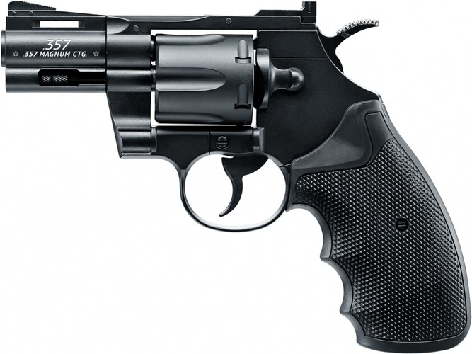 Airsoft Revolver Legends 357 2,5" čierny AGCO2
