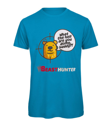 Tričko Beast Hunter Buddy 02 TM modré vel'.M