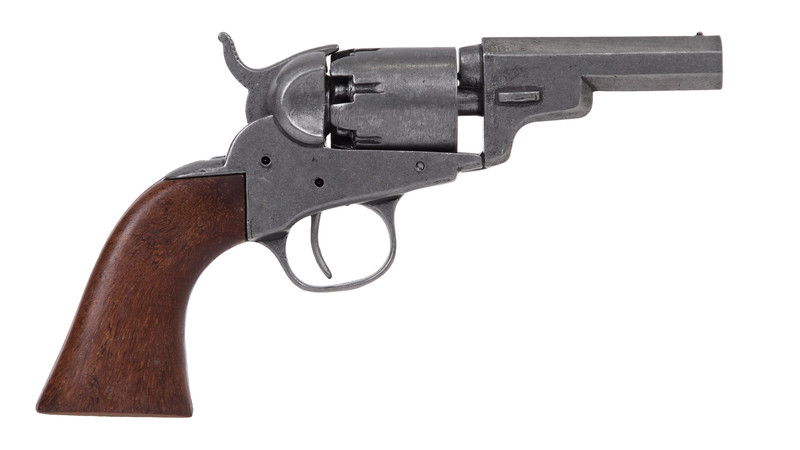 Replika Revolver námořnictva USA, r.1862 zlatý
