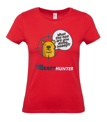 Tričko Beast Hunter Buddy 02 TW červené vel'.XS