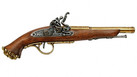 Replika Pištol pirátská, 18.stol. zlatá