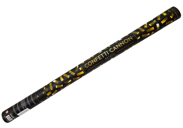 Pyrotechnika konfety CANON zlaté 80cm