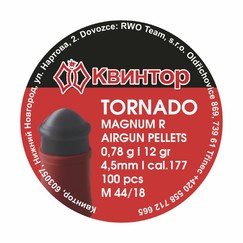Diabolo Kvintor Tornado Magnum R kal.4,5mm 100ks