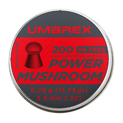 Diabolo Umarex Power Mushroom Pb Free kal.5,5mm 200ks