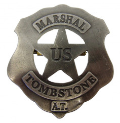Replika Odznak hviezda U.S. Marshal 6cm