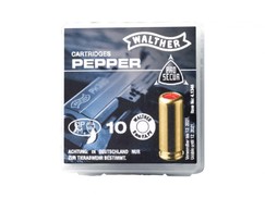 Plynové náboje PV-S 9mm pištol 10ks Supra Pepper Walther