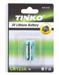 Baterie Tinko CR-123 3V Lithium 1ks