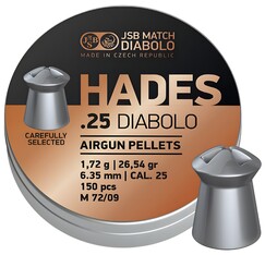 Diabolo JSB Hades 150ks kal.6,35mm